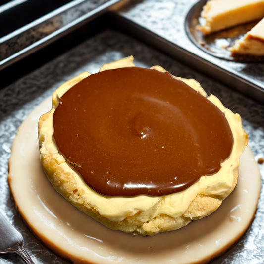 Cheesecake classique new-yorkais à la croûte aux amandes
