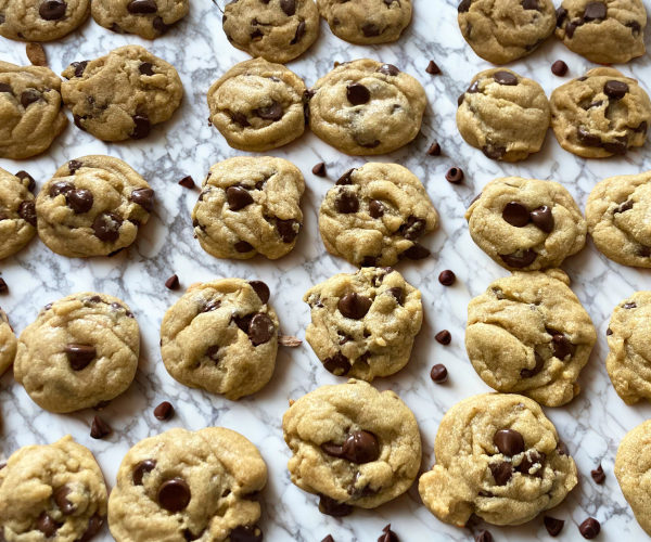 Les min aux brisures de chocolat 🍪