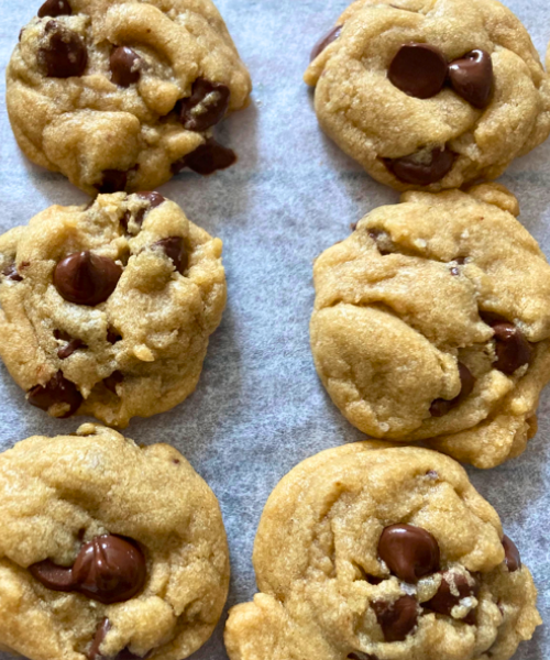 Les min aux brisures de chocolat 🍪